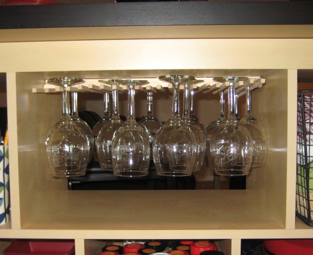 Overhead wine glass rack plans Plans DIY How to Make ...